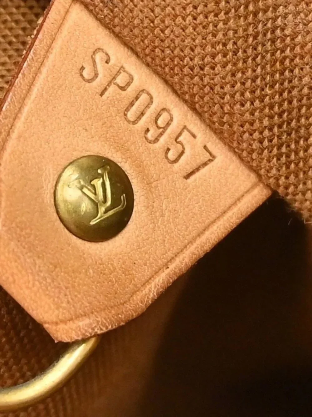 LOUIS VUITTON MONTSOURIS MM BACKPACK BAG MONOGRAM M51136 SP0957 BQ02090